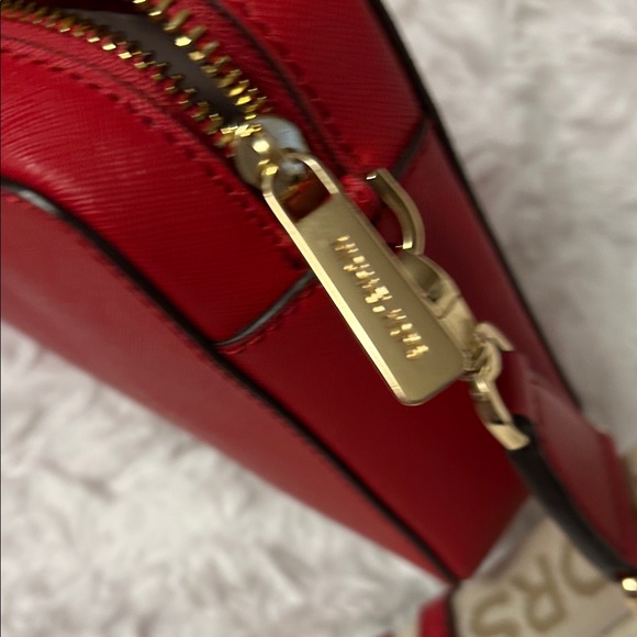 Michael Kors Bold Red Crossbody Bag - Picture 7 of 7